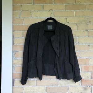 Sandwich Grey Linen Jacket